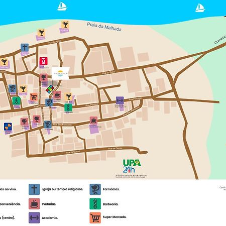 Готель Mansomar Жижока-ді-Жерікуакуара Екстер'єр фото